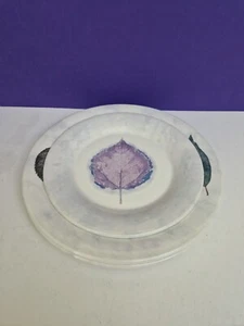 PORTMERION DUSK 10¾" dinner plates x 2 & salad plate - Bild 1 von 6