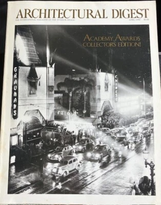 Architectural Digest Academy Awards Collector"s Edition/April 1990New,Never read - Image 1 of 4