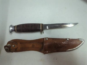 Edge Brand Solingen German 437 Fixed Blade Knife w/ sheath - Picture 1 of 7