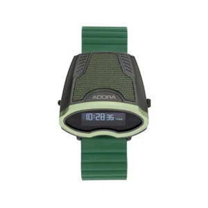Adora AC1000 1-206076-001 Herren Uhr Autofahreruhr Quarz Metall Silikon 3Bar - Photo 1 sur 1