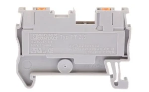 Phoenix Contact, 0.14-4mm², Single-Level, Screw, Feed Through Terminal Block - Picture 1 of 4
