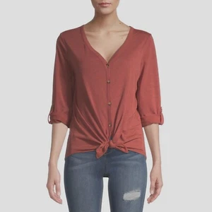 No Boundaries Fashion Shirt, Brown, XXXL (21) - Picture 1 of 6