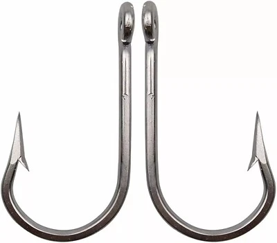 5pcs 7732 Stainless Steel Fishing Hook Sea Demon Saltwater Tuna Hooks 4/0#-12/0# - image 1 of 4