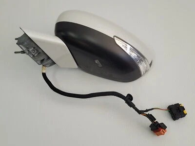 Peugeot 508 W2 LH Left Passenger Side Door Mirror White 11 - 17 - Image 1 of 4