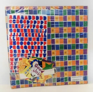 School & Sports Scrapbook Page Kit Grab Bag Die Cut Stickers Paper ABCs Sealed - Picture 1 of 5