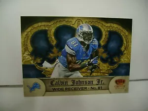CALVIN JOHNSON 2012 CROWN ROYALE #69 - Picture 1 of 1