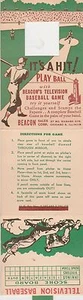 GIOCO TV BASEBALL BEACON'S ANNI 50? - Foto 1 di 2