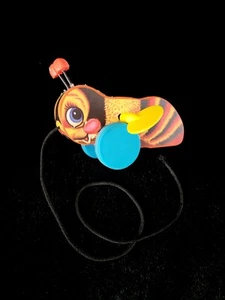 Fisher Price Hüpfende Biene Zugspielzeug Klassiker von gestern für Kinder von heute 2009 - Bild 1 von 17