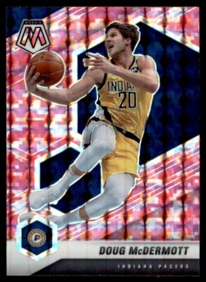 Doug McDermott 2020-21 Panini Mosaic Pink Camo Prizm Card #150 Indiana Pacers - Image 1 of 2