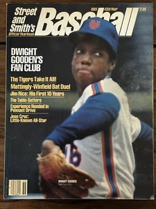 Street And Smith’s Official Baseball Yearbook 1985 45th Year COVER Dwight Gooden - Picture 1 of 2