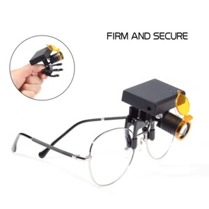Lámpara de faro médico LED de 3W con filtro para gafas de lupas binoculares dentales - Imagen 1 de 11