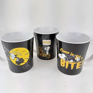 3 tazas Halloween Snoopy Peanuts 15 oz Creepy & Kooky Gibson Overseas 98934.01 - Imagen 1 de 15