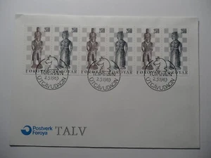 WORLD FDC : DENMARK FAROE / FOROYA 1983 CHESS FIRST DAY COVER - Picture 1 of 2