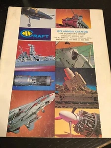 Vintage Minicraft 1978 Annual Model Kit Catalog - Picture 1 of 1
