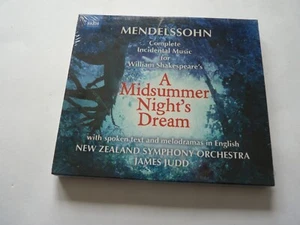 Mendelssohn: A Midsummer Night's Dream New Zealand SO Judd 2007 Naxos CD SEALED - Bild 1 von 2