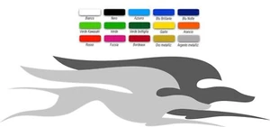 ADESIVI CAMPER LAIKA CANE (COPPIA) - Imagen 1 de 1