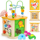 Juguetes madera para bebes centro de juego laberinto de cuentas clasificador