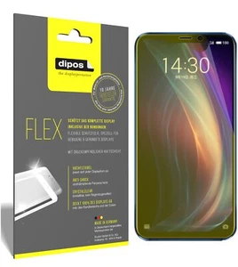 3x Meizu X8 Schutzfolie Folie, 100% Displayabdeckung, dipos Flex - Bild 1 von 4