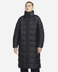 NEW Sz M Medium Nike Sport Puffer PrimaLoft Therma-FIT Oversize Parka FB7670-010 - Picture 1 of 7