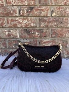 Michael Kors Carmela Pequeño Bolso de Mano Bandolera Cartera Bolso (Multi Sangre de Buey) - Imagen 1 de 7