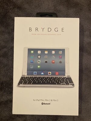 TESTED & WORKING Silver Brydge Apple iPad mini Keyboard - iPad mini 1,2,3 - Image 1 of 4