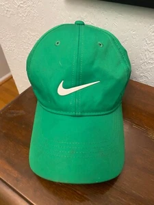 NIKE Dri-Fit Swoosh Cappello anteriore da uomo cappuccio regolabile 578533 verde - Foto 1 di 5
