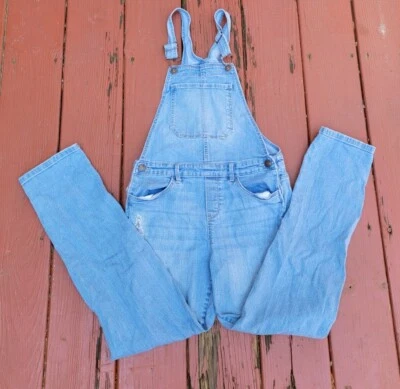 Monos OshKosh B'gosh Niñas Talla 12 12A Azul Denim Años 80 90 Moda Monos Adolescentes Foto 1 de 4