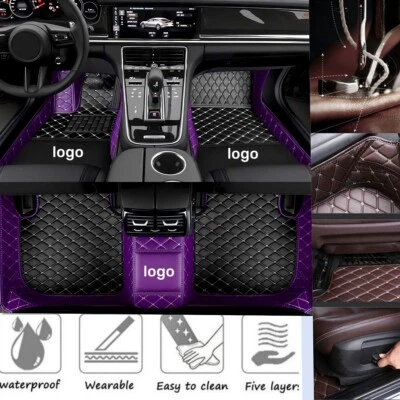 Fit For Volvo 240 C30 C40 Car Floor Mats Carpets Custom Waterproof Floor Liners - Image 1 of 4