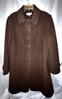 Women's Coat Preston & York, 80%Wool/20%Nylon, Coat Length 37", Sleeves 25"