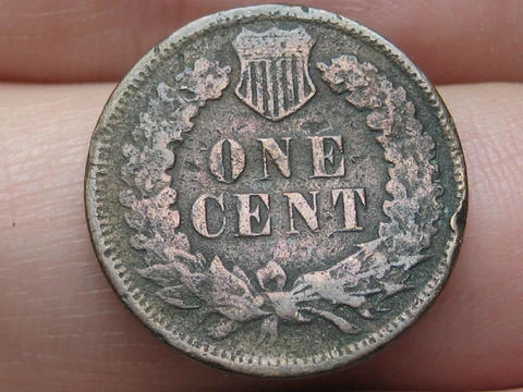 1878 Indian Head Cent Penny- Fine Details Cover