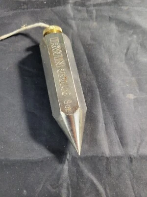 Irwin Strait-Line 8 Oz Hex Plumb Bob 13085 - Image 1 of 4