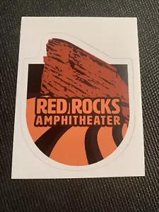 Red Rocks Aufkleber Sticker Theater Amphitheater Konzert Wandern Colorado 3" x 3,8" - Bild 1 von 1