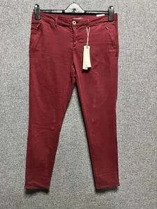Esprit Burgundy Skinny Jeggings UK 14 TD037 FF 03 - Picture 1 of 6