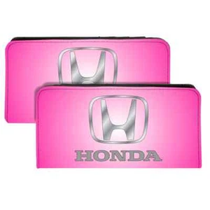 Billetera a presión de lona Honda rosa HOF - Imagen 1 de 2