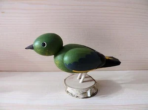 Vogel Grünfink 10 cm NEU Holz Seiffen Für Aussen geeignet Seiffen - Picture 1 of 1