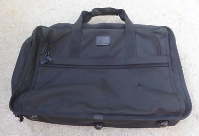 Tumi Dakota 22” Expandable Ballistic Duffel Carry On Travel Bag 2677D3 Black - Image 1 of 4