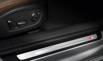4x Audi S-line Einstiegsleiste Schweller Aufkleber Decal A6 A7 A8 A3 A4 Q7 Q5 RS • 8.08€
