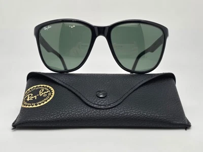 Ray-Ban B&L L1717 Cats 2000 Black Frame Green G-15 Lens Sunglasses w/ Case 56mm - Image 1 of 4