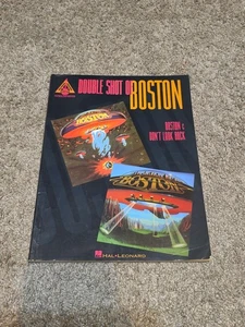 Double Shot of Boston & Don't Look Back 1994 Guitar Tab Rock Music Song Book - Picture 1 of 2