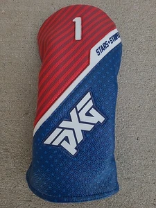 PXG Estrellas y Rayas 1 Driver Cubierta Quixkstick Carro Imán Muy Bonito - Imagen 1 de 11