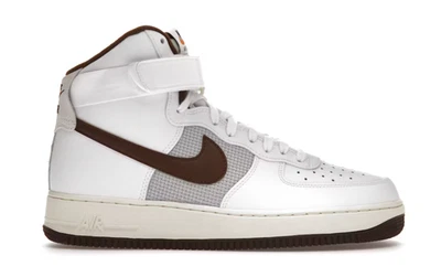 Nike Air Force 1 High Vintage Bianco Cioccolato Chiaro Sneakers Uomo Taglia 8 - Immagine 1 di 3