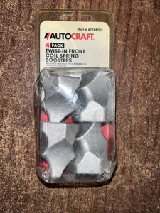 Vintage NOS autocraft 4 pack twist in front coil spring boosters AC188001 - Bild 1 von 2