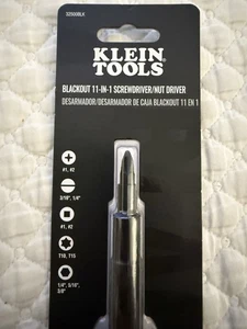 Klein Tools BLACKOUT 11-IN-1  Screwdriver Nut Driver LIMITED EDITION  - Picture 1 of 7