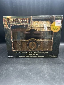 RARE Disney Pirates Of the Caribbean Dead Mans Chest Bank - Picture 1 of 8