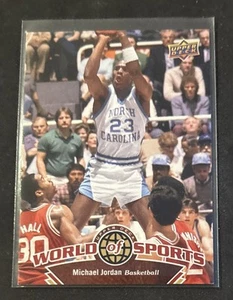 2010 Upper Deck World of Sports Michael Jordan #23 North Carolina All American - Picture 1 of 2