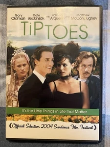 Tip Toes 2003 DVD Matthew McConaughey, Patricia Arquette, Gary Oldman Rare Oop - Picture 1 of 3