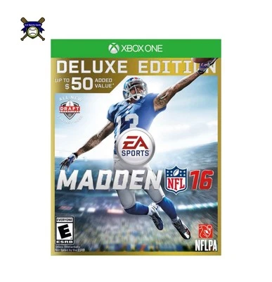 Madden 16 NFL Deluxe Edition EA Sports (Microsoft Xbox One, 2015) - Image 1 of 4