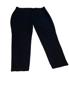 Chico's Traveler's schwarze Slim Ankle Hose, toller waschbarer Kreppstoff, 3/XL - Bild 1 von 5