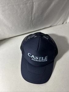 Castle Biosciences Mütze verstellbarer Riemen Netzrücken dunkelblau - Bild 1 von 5
