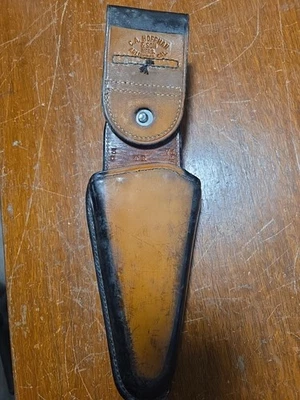 Vintage C.A. Coldre policial Hoffman & Son - Imagem 1 de 4